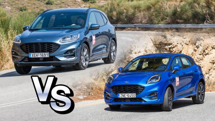 Ford Puma ή Kuga; Πού διαφέρουν; Ποια έκδοση αξίζει;  