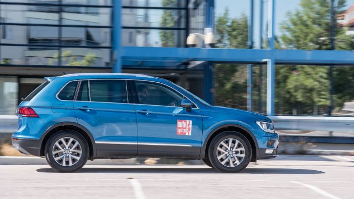 Ο κινητήρας του VW Tiguan είναι πιο «γεμάτος» σε όλη την κλίμακα των στροφών και σε συνδυασμό με το έξυπνα κλιμακωμένο κιβώτο το γερμανικό crossover υπερτερεί στις κρίσιμες για την καθημερινότητα ρεπρίζ. Ο κινητήρας του VW Tiguan είναι πιο «γεμάτος» σε όλη την κλίμακα των στροφών και σε συνδυασμό με το έξυπνα κλιμακωμένο κιβώτο το γερμανικό crossover υπερτερεί στις κρίσιμες για την καθημερινότητα ρεπρίζ.