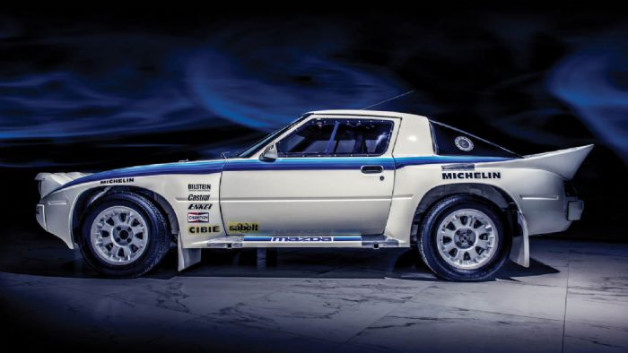 Το μοναδικό αγωνιστικό RX-7 του Group B δεν εχει οδηγηθεί ποτέ.