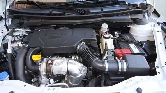 O πετρελαιοκινητήρας του Suzuki Swift αποδίδει 75 ίππους και έχει 190 Nm ροπής.
