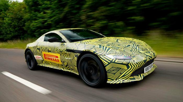 Στη δημοσιότητα ήρθαν οι πρώτες επίσημες εικόνες της νέας Aston Martin Vantage.