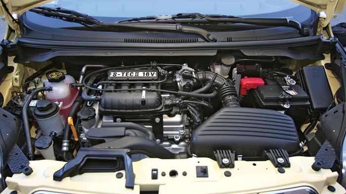 Ο 4κύλινδρος 1.000άρης κινητήρας των 68 ίππων, προσφέρει ικανές επιδόσεις και έχει γίνει πιο οικονομικός με χαμηλότερες εκπομπές CO2.
