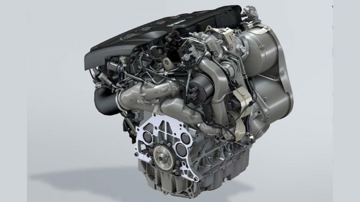 Η προσθήκη ηλεκτρικού turbo δύο σταδίων, το νέο σύστημα χρονισμού των βαλβίδων και το καινούργιο common rail, ανέβασαν την ισχύ του 2.0 TDI bi-turbo μοτέρ της VW, από 240 στους 272 ίππους.