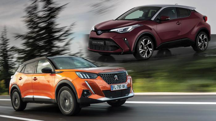 Peugeot 2008 & Toyota C-HR: Οι πρωταθλητές των πωλήσεων 