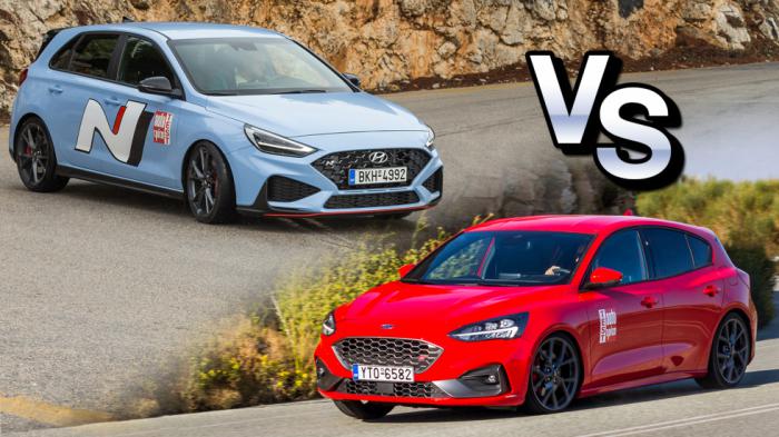 Ford Focus ST 280 PS Vs Hyundai i30 N Performance 280 PS 