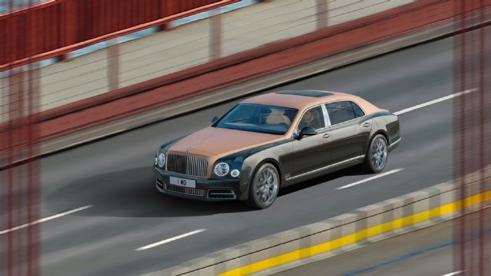Η Bentley συνοδεύει το εμπορικό λανσάρισμα της Mulsanne Extended Wheelbase με μία φωτογραφία η οποία αποτελείται από 53 δις. pixels.