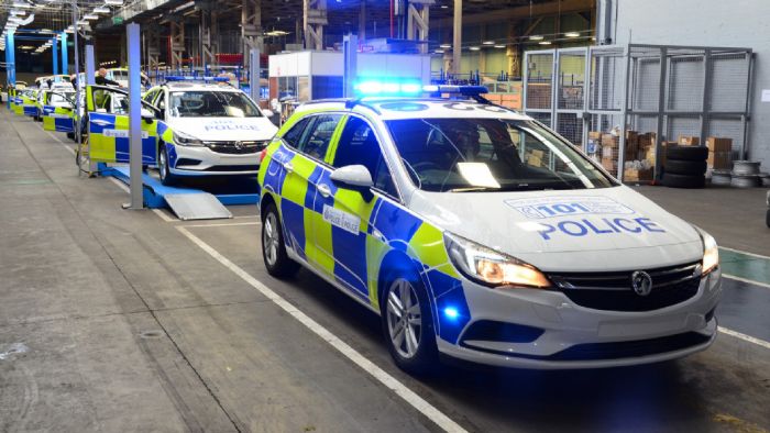 Η Vauxhall, το βρετανικό δηλαδή παρακλάδι της GM στη Μ. Βρετανία, άνοιξε το μεγαλύτερο εργοστάσιο κατασκευής περιπολικών της Ευρώπης.