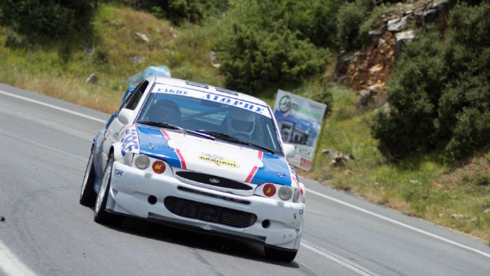 Νικητής Κατηγορίας A8: Παναγιώτης Λιώρης (Ford Escort WRC) Νικητής Κατηγορίας A8: Παναγιώτης Λιώρης (Ford Escort WRC)