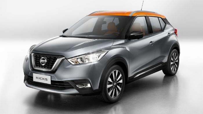 Το νέο Nissan Kicks βασίζεται πάνω στο ομώνυμο πρωτότυπο που παρουσιάστηκε στο σαλόνι αυτοκινήτου του Σάο Πάολο το 2014. 