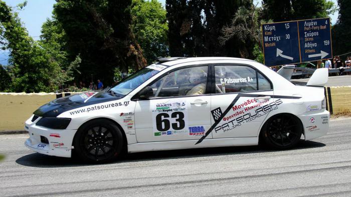 Κώστας Πατσουρέας (Mitsubishi Lancer EVO IX, FST)