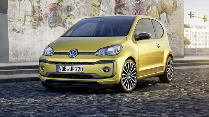 Δείτε τις τιμές για τις πιο εμπορικές εκδόσεις του ανανεωμένου VW up!.