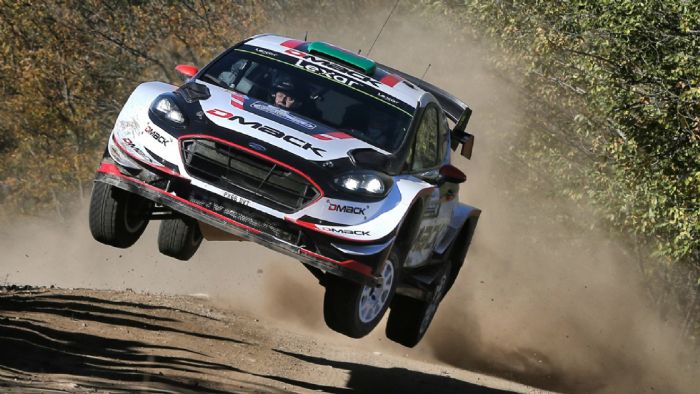 O Elfyn Evans κυριάρχησε στο σκληροτράχηλο 1ο σκέλος του Ράλι Αργεντινής κερδίζοντας έξι ειδικές και χτίζοντας έτσι μετά από 9 ειδικές ένα προβάδισμα 55,7 δλ. O Elfyn Evans κυριάρχησε στο σκληροτράχηλο 1ο σκέλος του Ράλι Αργεντινής κερδίζοντας έξι ειδικές και χτίζοντας έτσι μετά από 9 ειδικές ένα προβάδισμα 55,7 δλ.
