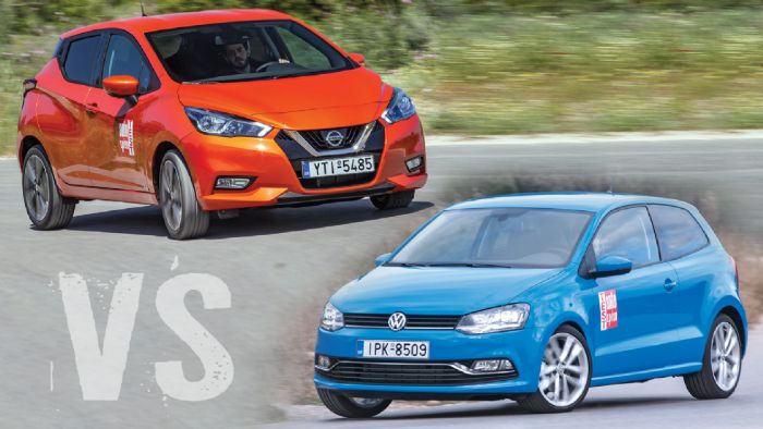 Nissan Micra VS VW Polo Nissan Micra VS VW Polo