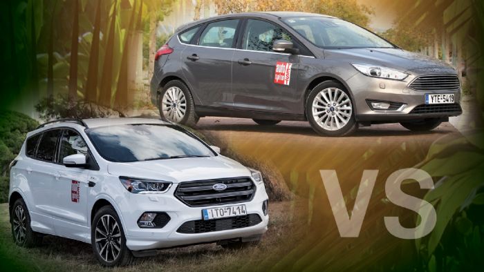 Ford Focus 1,5 TDCi 120 PS Vs Ford Kuga 1,5 TDCi 120 PS