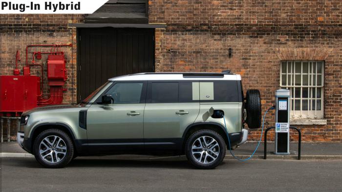 Το πιο μπρουτάλ SUV της Land Rover απέκτησε Plug-in hybrid έκδοση που μπορεί να κινηθεί ηλεκτρικά έως και για 43 χλμ.. Macho αισθητική, απίστευτες off-road δυνατότητες και hi-tech προσανατολισμός στην Το πιο μπρουτάλ SUV της Land Rover απέκτησε Plug-in hybrid έκδοση που μπορεί να κινηθεί ηλεκτρικά έως και για 43 χλμ.. Macho αισθητική, απίστευτες off-road δυνατότητες και hi-tech προσανατολισμός στην