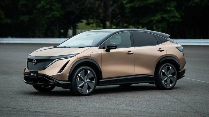 Το «ηλεκτρικό Qashqai», το πρώτο αμιγώς ηλεκτρικό SUV της Nissan, ακούει στο όνομα Ariya. Αυτονομία έως και 610 χλμ., δύο ηλεκτροκινητήρες με ισχύ έως 394 άλογα και hi-tech καμπίνα στα highlights! Το «ηλεκτρικό Qashqai», το πρώτο αμιγώς ηλεκτρικό SUV της Nissan, ακούει στο όνομα Ariya. Αυτονομία έως και 610 χλμ., δύο ηλεκτροκινητήρες με ισχύ έως 394 άλογα και hi-tech καμπίνα στα highlights!