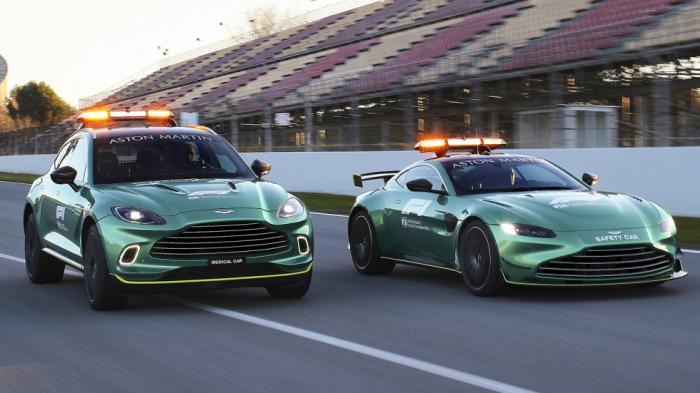 Aston Martin Vantage & DBX: Ξανά σε ρόλο Safety και Medical Car 