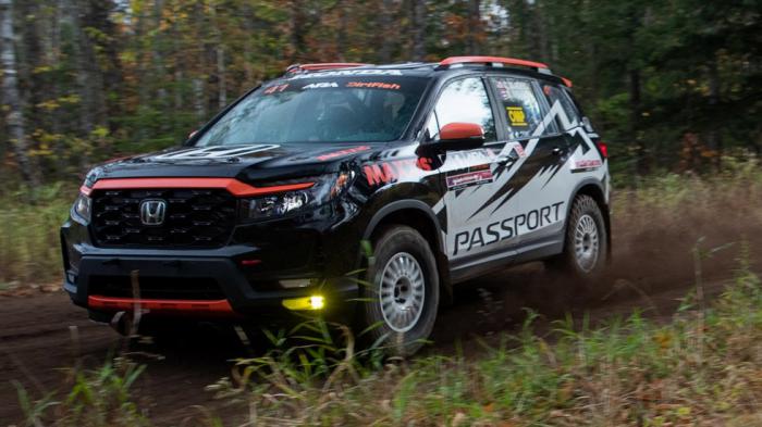 Το νέο Honda Passport αντέχει και σε rally 