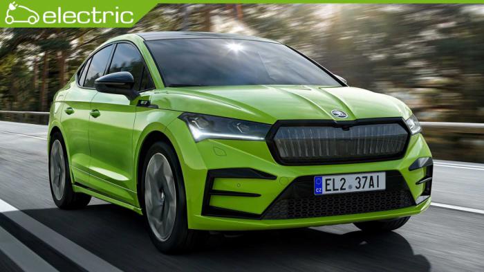 Skoda Enyaq Coupe iV: Με αυτονομία έως 545 χλμ. και 299 άλογα 