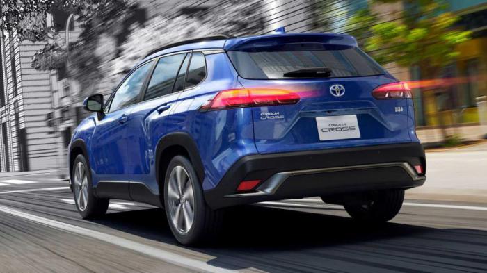H ιαπωνικών προδιαγραφών Toyota Corolla Cross. H ιαπωνικών προδιαγραφών Toyota Corolla Cross.