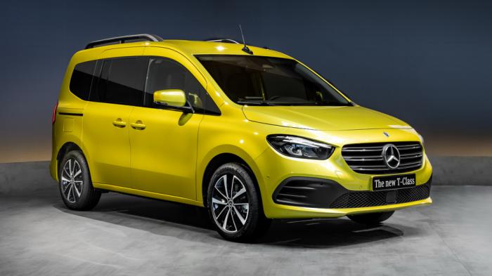 Νέα Mercedes T-Class: Premium επιβατικό van με έως 131 άλογα Νέα Mercedes T-Class: Premium επιβατικό van με έως 131 άλογα