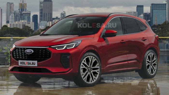 Θα είναι αυτό το ανανεωμένο Ford Kuga; Θα είναι αυτό το ανανεωμένο Ford Kuga;