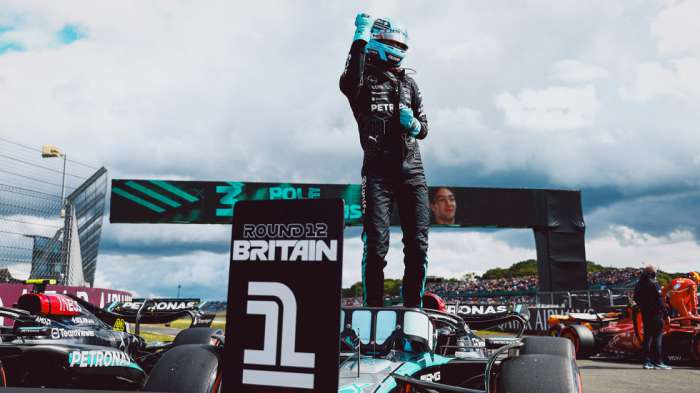GP Μεγάλης Βρετανίας: Poleman o Russell, 1-2 για τη Mercedes GP Μεγάλης Βρετανίας: Poleman o Russell, 1-2 για τη Mercedes