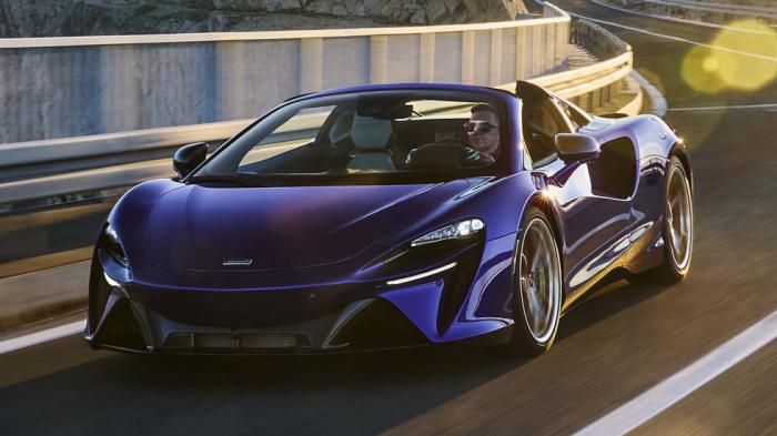 Νέα Artura Spider: H πρώτη Plug-in υβριδική cabrio ΜcLaren Νέα Artura Spider: H πρώτη Plug-in υβριδική cabrio ΜcLaren