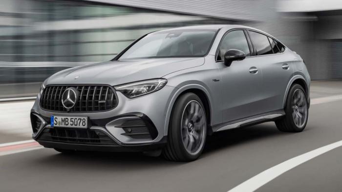 Νέα Mercedes-AMG GLC Coupe: Έως 680 άλογα και τετρακύλινδρη 