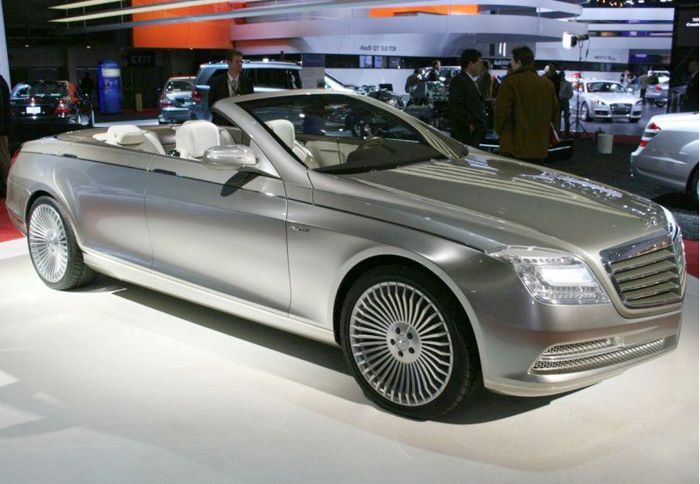 Η νέα S-Class της Mercedes θα έχει και ανοικτή έκδοση. Εδώ το πρωτότυπο Ocean Drive του 2007.