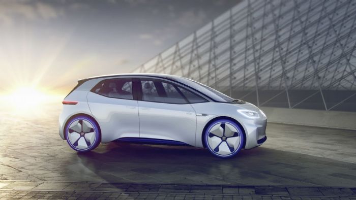 Το I.D. concept ήταν το πρώτο που είδαμε από τα ηλεκτρικά μοντέλα που θα βγάλει η VW σε παραγωγή από το 2020 και έπειτα.