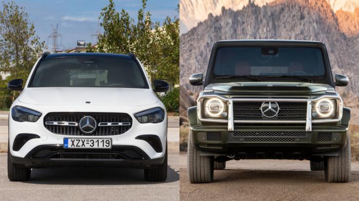 Τα SUV της Mercedes: Από την GLA στην G-Class 