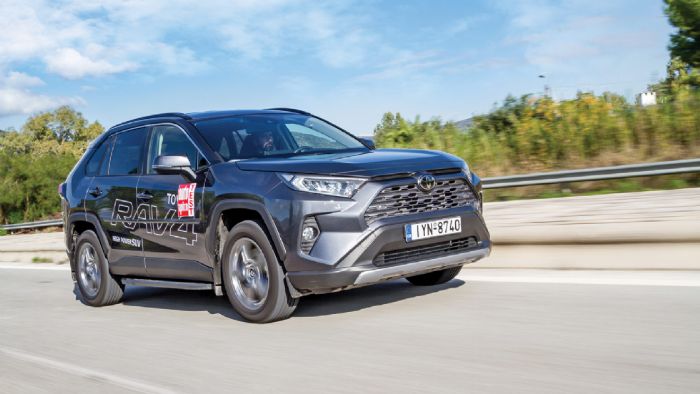 Δοκιμή: Ατμοσφαιρικό Toyota RAV4 4X4 Δοκιμή: Ατμοσφαιρικό Toyota RAV4 4X4