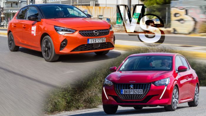 Ηλεκτρικό ή diesel: Opel Corsa-e Vs Peugeot 208 