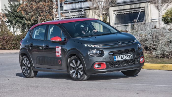 Δοκιμάζουμε το νέο Citroen C3 με τον 1.200άρη turbo βενζινοκινητήρα απόδοσης 110 ίππων. Τι κατανάλωση έχει, πως τα καταφέρνει στο δρόμο και πόσο κοστίζει;