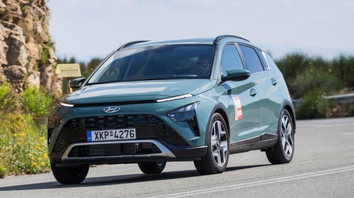 H ανάρτηση του Hyundai Bayon αποδείχθηκε η πιο ήσυχη κατά το πέρασμα από τα σαμαράκια. H ανάρτηση του Hyundai Bayon αποδείχθηκε η πιο ήσυχη κατά το πέρασμα από τα σαμαράκια.