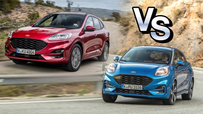 Ford Kuga ή Ford Puma στα ίδια λεφτά και άλογα; Ford Kuga ή Ford Puma στα ίδια λεφτά και άλογα;