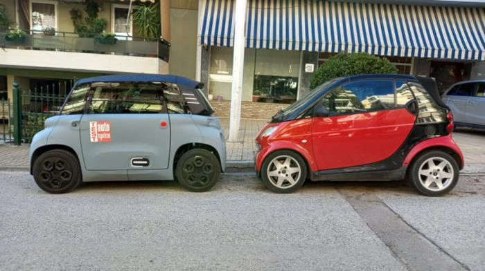 Τα 2,4 μ. χωράνε παντού ενώ μπορείς να παρκάρεις και κάθετα, όπως με τα smart της 1ης γενιάς από το οποίο είναι πιο κοντό. Τα 2,4 μ. χωράνε παντού ενώ μπορείς να παρκάρεις και κάθετα, όπως με τα smart της 1ης γενιάς από το οποίο είναι πιο κοντό.