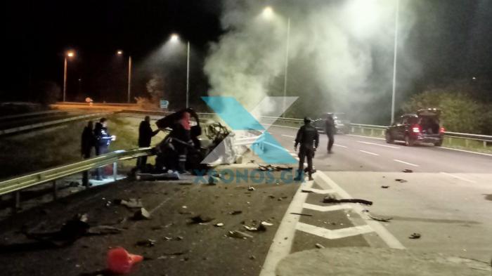 Τροχαίο δυστύχημα με 7 νεκρούς και 8 τραυματίες στην Εγνατία Οδό 