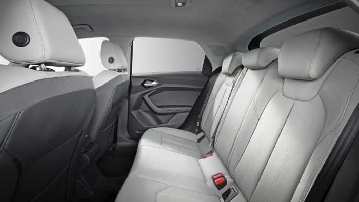 Σημαντική βελτίωση και σε θέμα χώρων θα εμφανίζει το νέο Audi A1 τόσο για επιβάτες όσο και αποσκευές. 