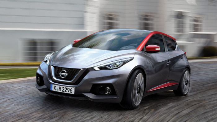 Η σχεδίαση των μοντέλων της Nissan έχει βελτιωθεί πολύ και έτσι από το συντηρητικό Tiida του παρελθόντος περνάμε στο Nissan Micra του μέλλοντος. - SCHULTE DESIGN