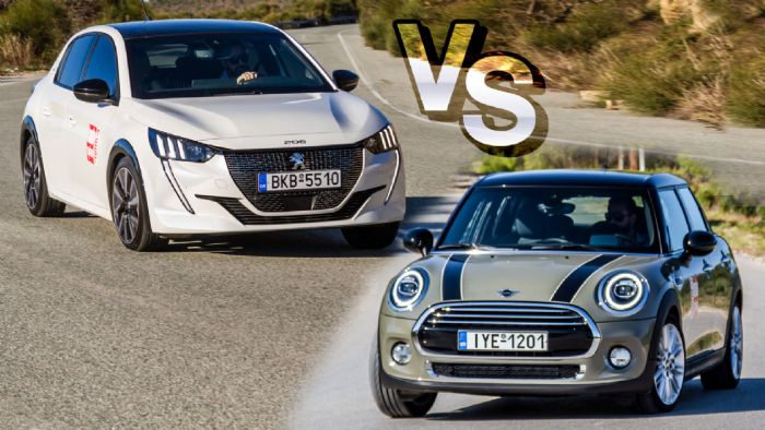 MINI Cooper Vs Peugeot 208 