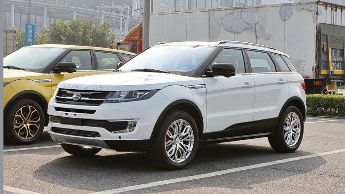 Το Landwind X7 αποτελεί την Κινέζικη απομίμηση του Range Rover Evoque.