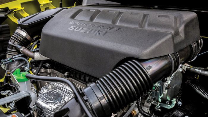 Με turbo κινητήρα πλέον το Swift Sport αξιοποιεί κατάλληλα τον 1,4 Boosterjet της Suzuki για να αποδώσει 140 άλογα. 