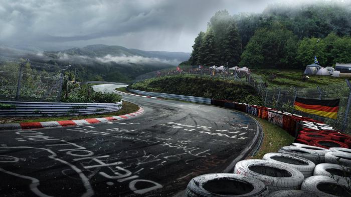 Το Νurburgring είναι η πίστα αυτή που τα αυτοκίνητα γίνονται θρύλοι, οι θαρραλέοι γίνονται ήρωες και οι απρόσεκτοι καταλήγουν στις μπαρίερες. Το Νurburgring είναι η πίστα αυτή που τα αυτοκίνητα γίνονται θρύλοι, οι θαρραλέοι γίνονται ήρωες και οι απρόσεκτοι καταλήγουν στις μπαρίερες.