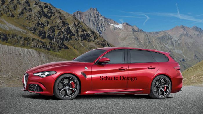 Αυτή είναι η Alfa Romeo Giulia Sportwagon, όπως την εμπνεύστηκε ψηφιακά ο «κατάσκοπός» μας.