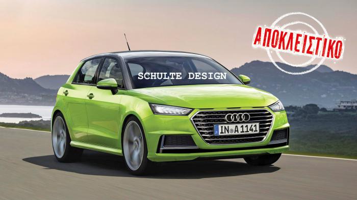 Δείτε την αποκλειστική ψηφιακά επεξεργασμένη εικόνα του νέου Audi A1.