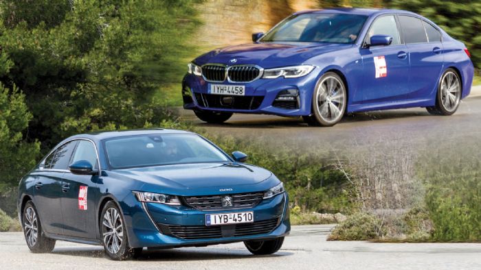Peugeot 508 VS BMW Σειρά 3 Peugeot 508 VS BMW Σειρά 3