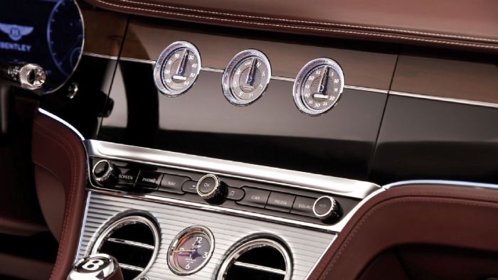 Bentley Rotating Display για περιστρεφόμενο ταμπλό