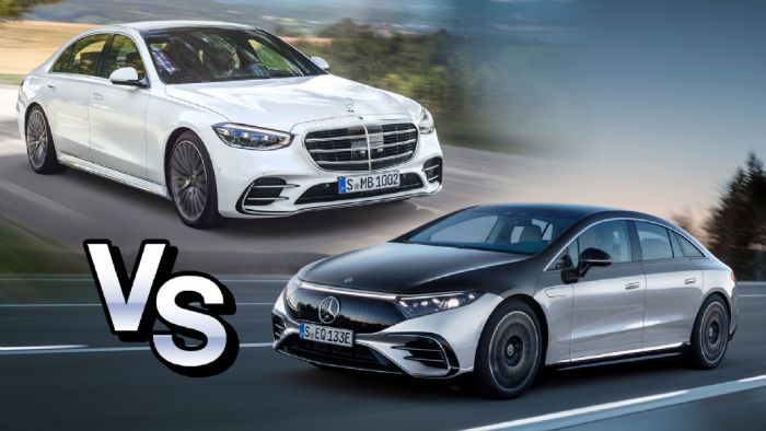 Mercedes EQS Vs S-Class 